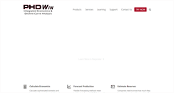 Desktop Screenshot of phdwin.com